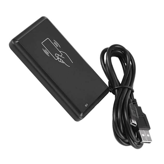 13.56MHz USB-interface RFID Contactloze IC S50 S70 Eén Kaartlezer black