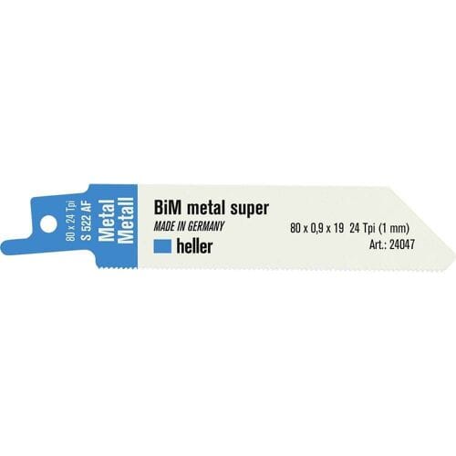 Heller 24047 5 Sabelzaagblad 4040 Zaagbladlengte 80 mm 1 stuk(s)