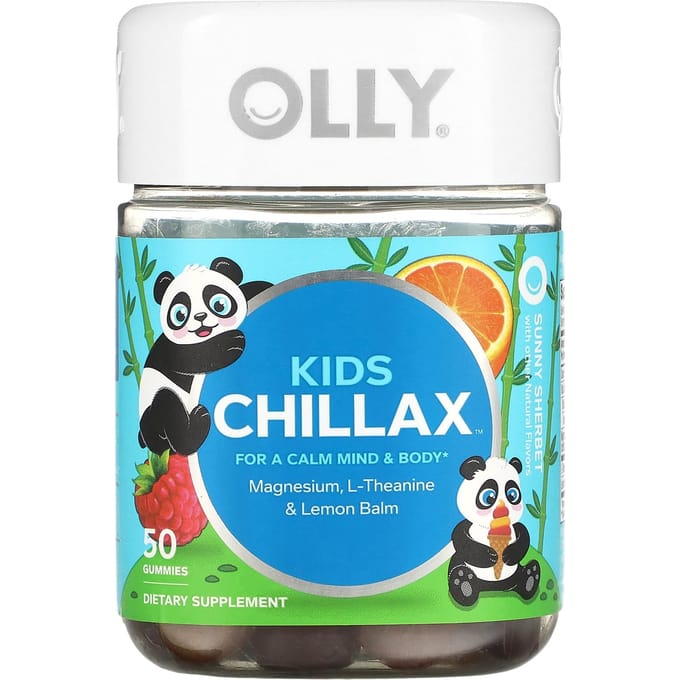 OLLY, Kids Chillax, Sunny Sherbet, 50 gummies