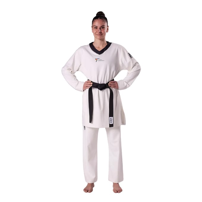 Dames dobok Kwon Slimfit WT Rec.
