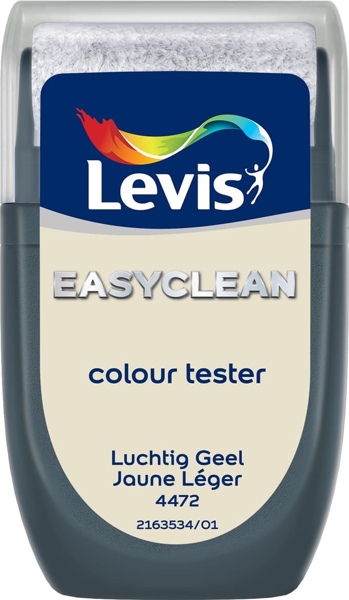 Levis - Easyclean Mur Tester - Luchtig Geel - 30 Ml