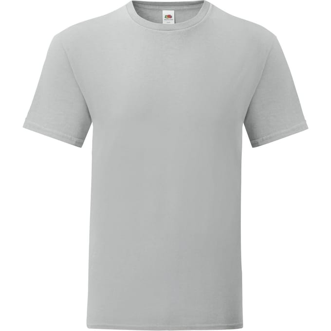 Fruit of the Loom Heren Iconisch 150 T-Shirt (Zink)