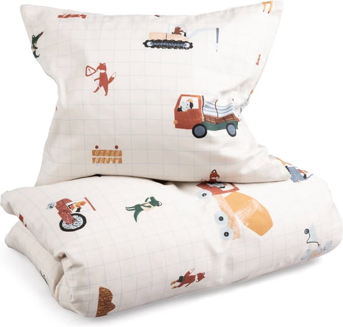 Sebra Baby Dekbedovertrek Set 100 X 70 Cm