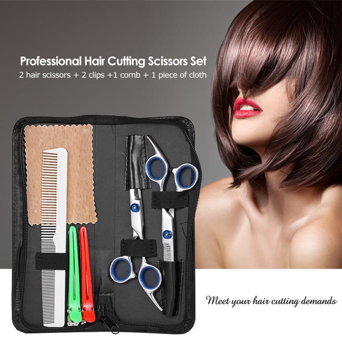 Salon Haarknipschaar Uitdunschaar Barbiersschaar Kappersgereedschap Set