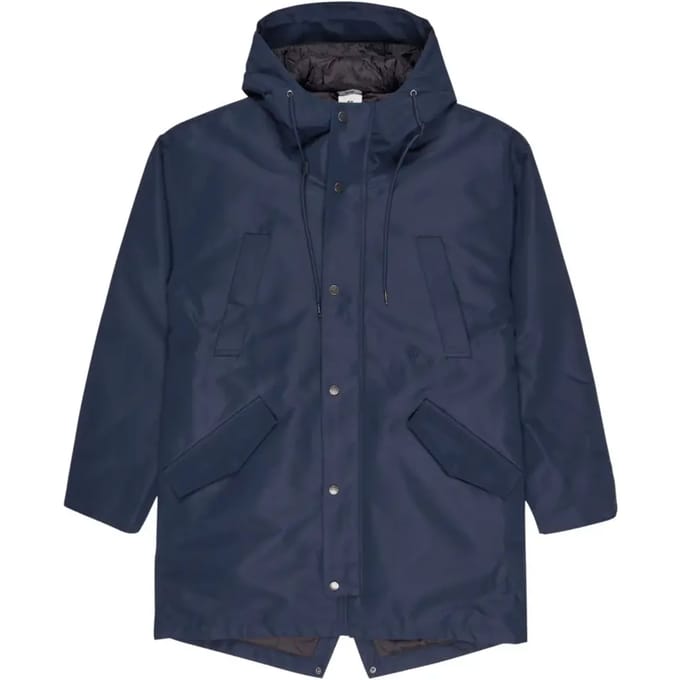 Element Fishtail Parka Blauw L Man