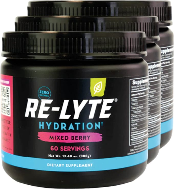 Re-Lyte | Hydration Drink Mix | Mixed Berry 380g | 3 stuks | 3 x 380g