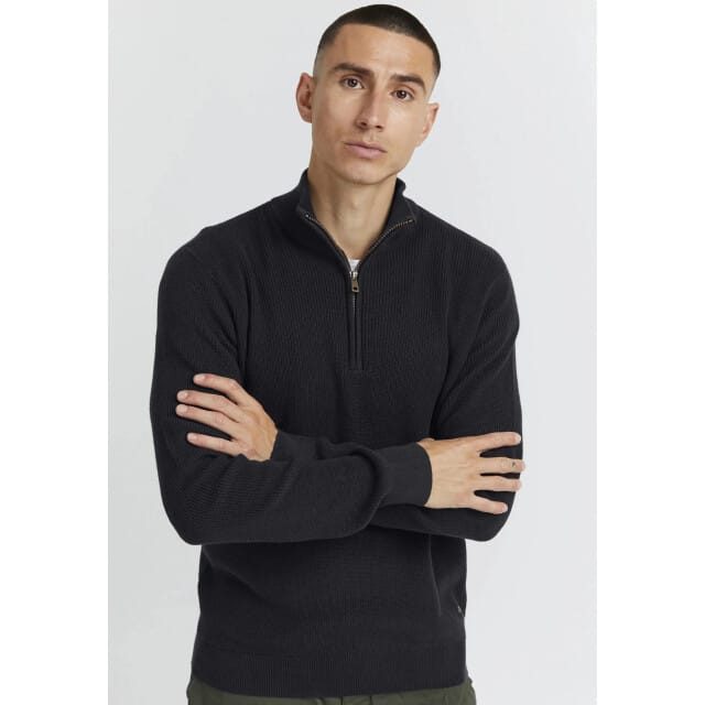 Blend - BHCODFORD HALFZIP KNIT NOOS - Heren - Truien
