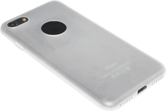 Siliconen hoesje transparant Geschikt voor iPhone 8 Plus / 7 Plus