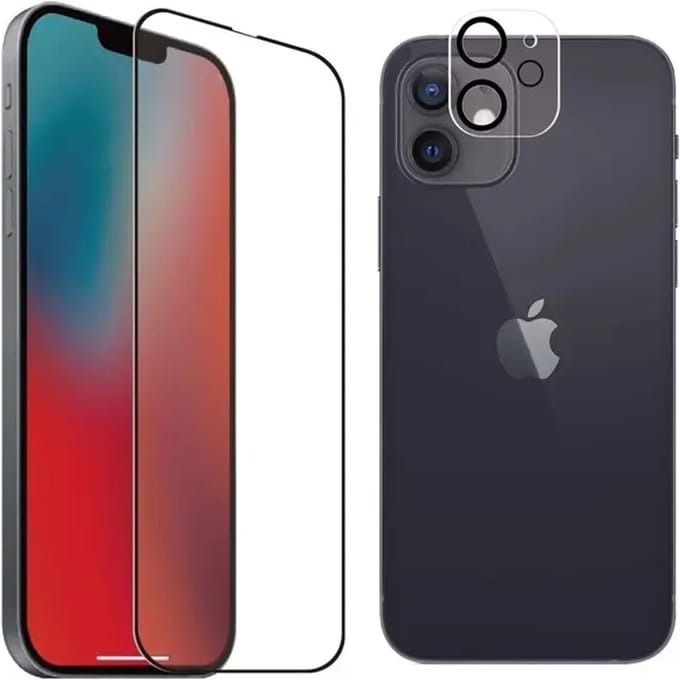 Camera beschermingspakket + antibacteriële tpg Tiger Glass Plus iPhone 14 Plus
