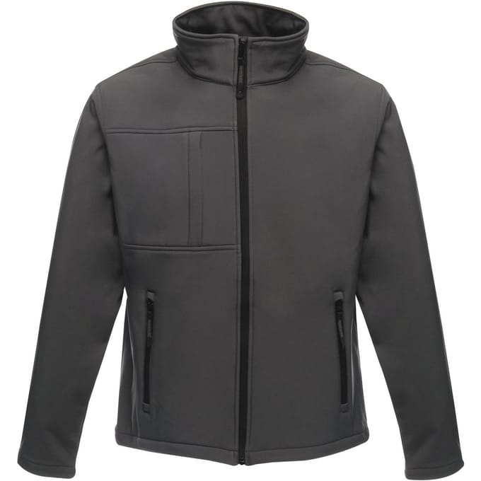 Regatta Professionele Herenoctagon II Waterdicht Softshell-jasje (Afdichting Grijs/Zwart)