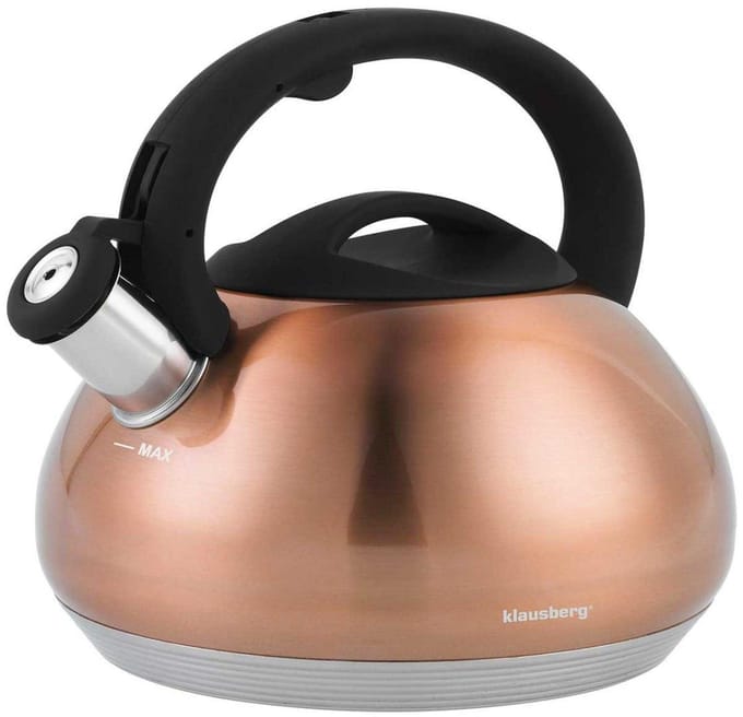 Klausberg KB-7385 fluitketel - 2,7L – rvs – alle warmtebronnen