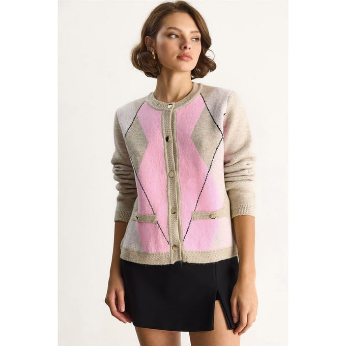 Cellulaire Brei Button-Up Cardigan