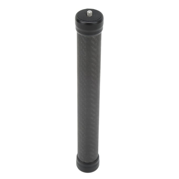 25cm Camera Stabilisator Verlengstok Aluminiumlegering Koolstofvezel 33mm Diameter 14in Stok voor gray