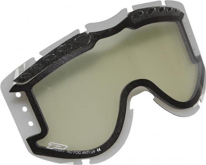 Écran double transparent ProGrip 3265 pour masque lunette moto cross Neuf