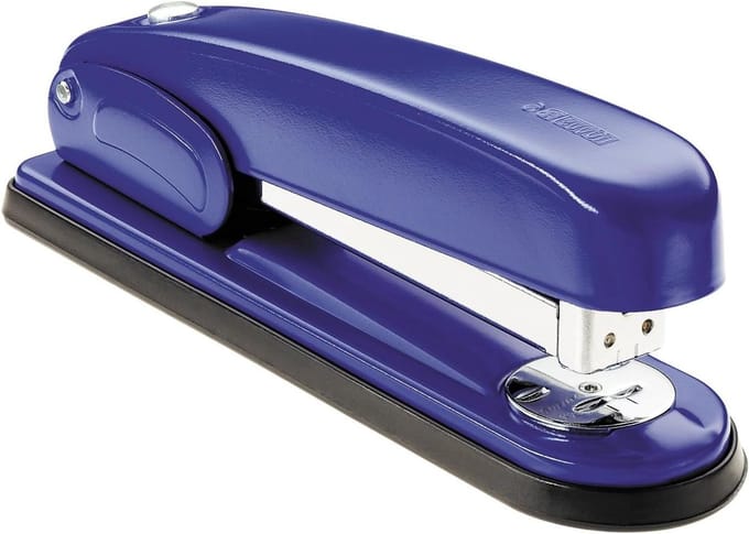 Nietmachine B6 - capaciteit 30 vellen - krachtig - blauw - 85 mm