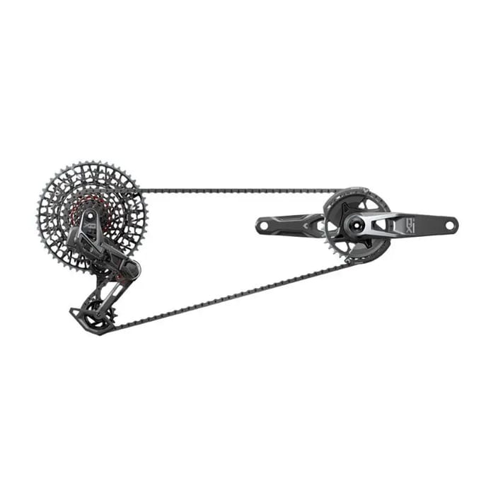 Volledige groep Sram XO T-TYPE Eagle V2 AXS WIDE DUB DM 175 MM 32D (10-52)