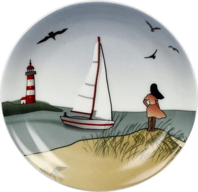 Goebel® - Scandic Home | Sier Schoteltje "Ocean Love" | Kunst, decoratief