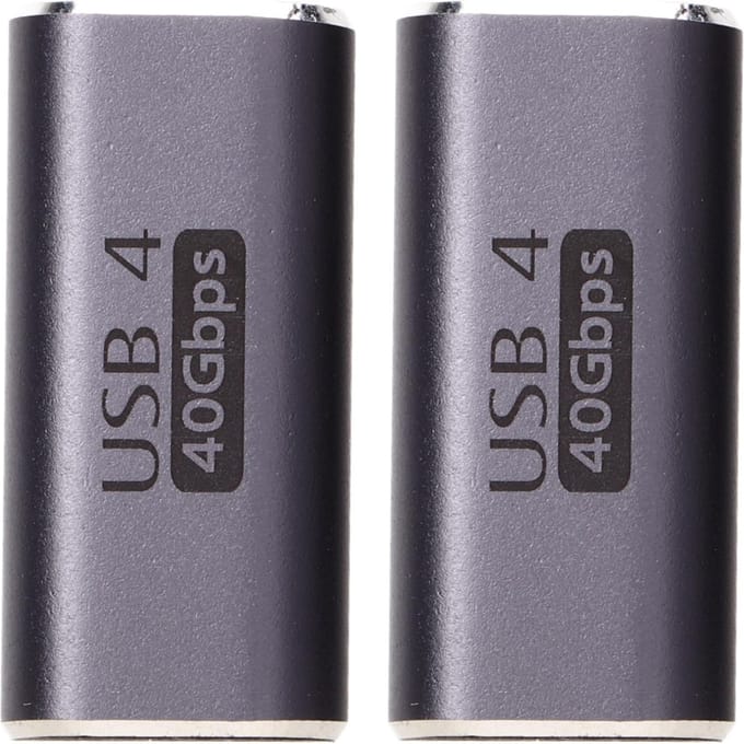 2 Stuks USB C 90 Graden Adapter Rechte Hoek USB C Mannelijk naar USB C Vrouwelijk Adapter Connector voor Mobiel