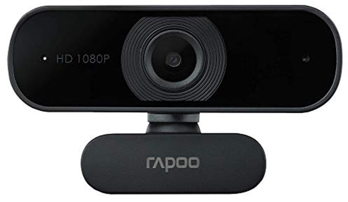 Full HD Webcam 1080p met 80° Groothoeklens en Ruisonderdrukking voor Videoconferenties
