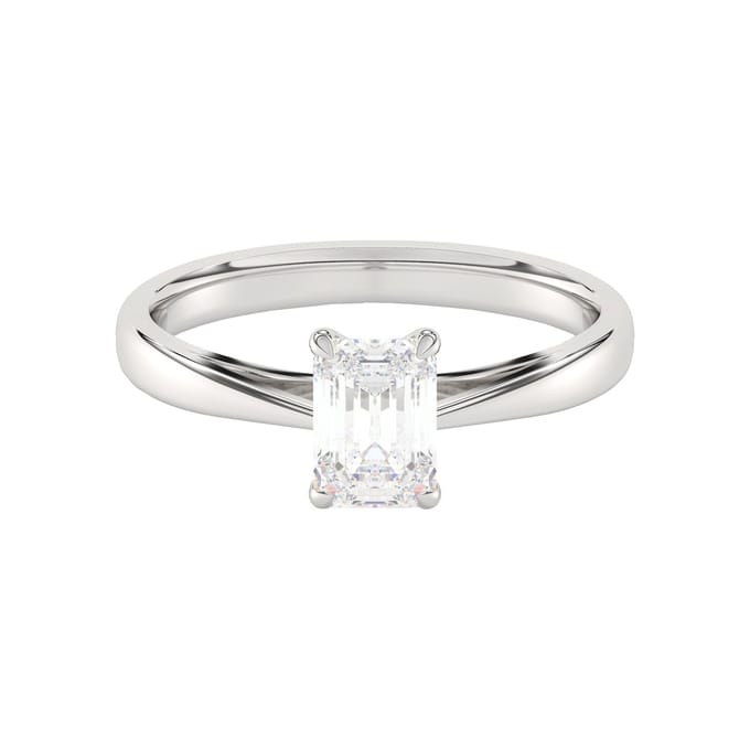 Diam Addict Ring 585 Weißgold mit im Labor gezüchteten Diamanten
