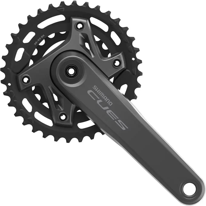 Shimano Cues U6000-2b Crankstel Zilver 170 mm / 36/22t