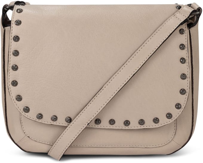 Bag2Bag Leren Schoudertas met flap Vardo Cream