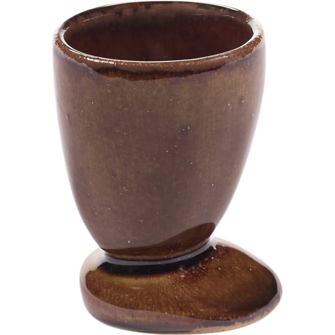 Serax Uncharted Out of Lines eierdop D4.5cm H7cm ocher (set van 2 stuks)