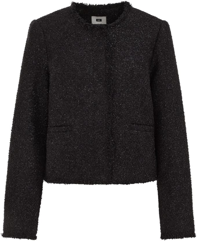 WE Fashion Dames bouclé blazer