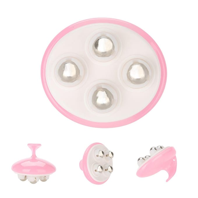 Roestvrij Staal Bal Kraal Lichaam Dredgen Massager Spierpijn Verlichting Ontspanning Massage Gereedschap pink