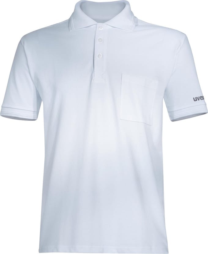 Uvex Poloshirt Standalone Shirts (Collectionsneutraal) Wit (88173)