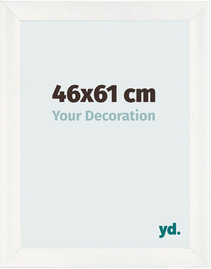 Your Decoration - Fotolijst 46x61 cm - MDF - Wit Geveegd - Pisa
