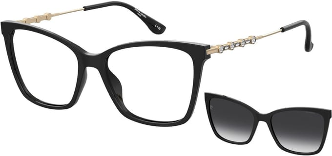 Pierre Cardin P.C. 8548/C Black 54/16/145 WOMAN Brilmonturen