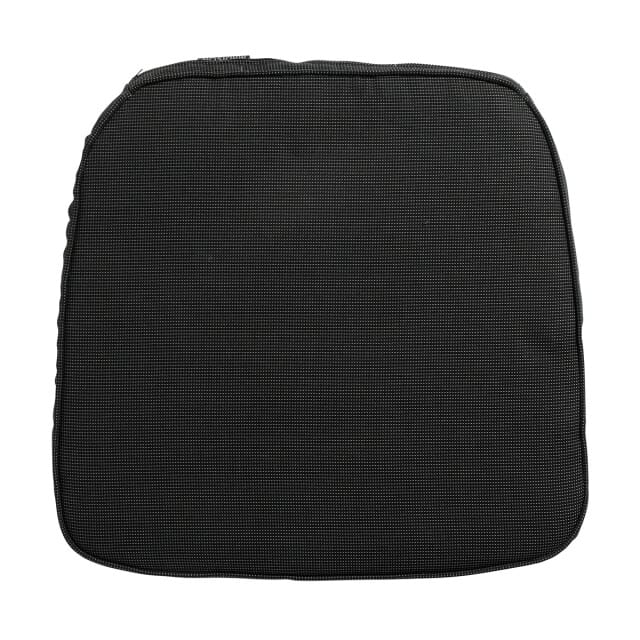 Madison - Zitkussen Wicker Rib black - Ca. 48x48 cm - Set van 4