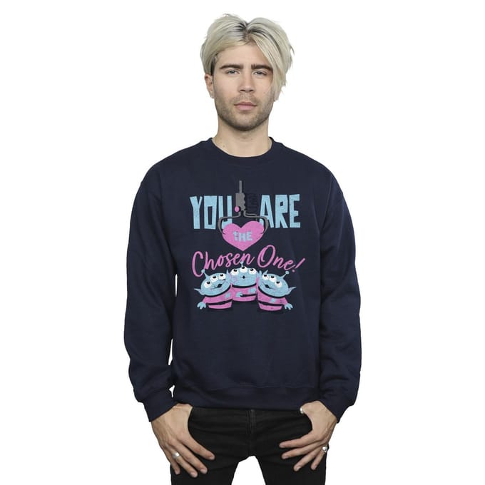 Disney Heren Toy Story U bent de uitverkorene Sweatshirt (Marineblauw)
