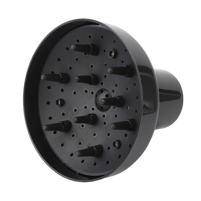 Diffuseur de sèche-cheveux universel et portable pour cheveux fins, épais, bouclés et crépus black