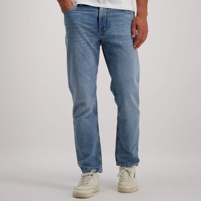 Cars GUARD Heren Loose Fit Jeans Blauw - Maat W33 X L32