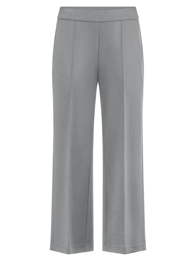 Wide Fit jersey 7/8-broek Van Peter Hahn grijs