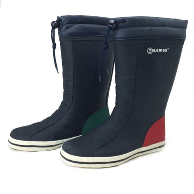 Talamex zeillaars met antislipzool - marine blauw - Lang model - maat 36