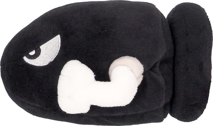 Bullet Bill Super Mario Pluche Knuffel 20 cm
