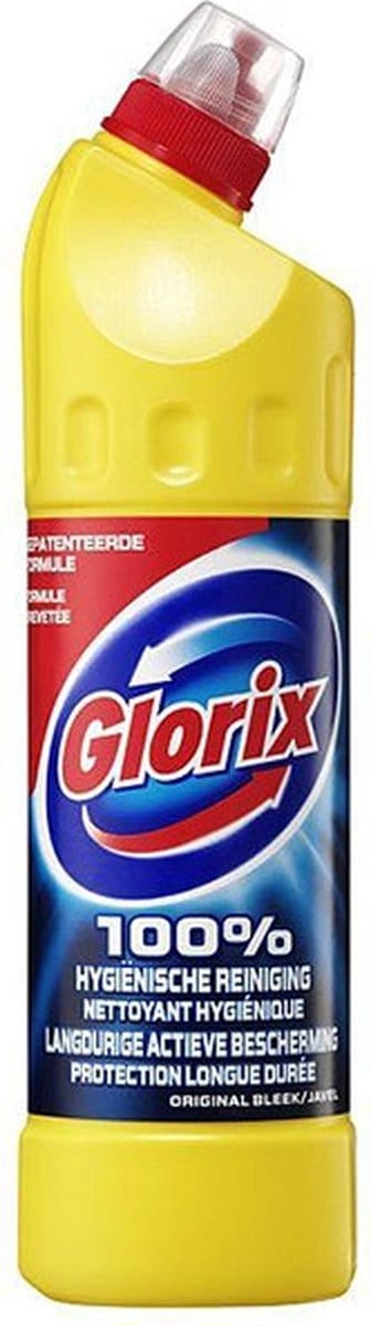 Glorix - Toiletreiniger - Original - Dikke bleek - 750ml x 8