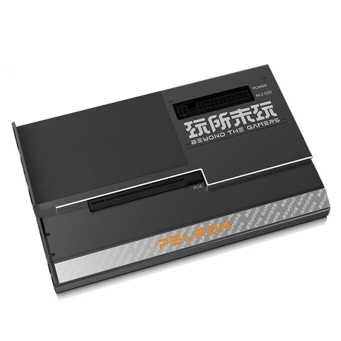 Station d'accueil GPU externe portable compatible avec les cartes graphiques d'interface PCIEX16 40 Gbit/s graphiques 1 black
