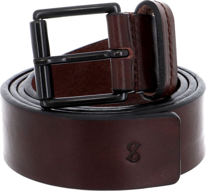SADDLER Leren Riem Arboga Belt W105 Dark Brown Bruine