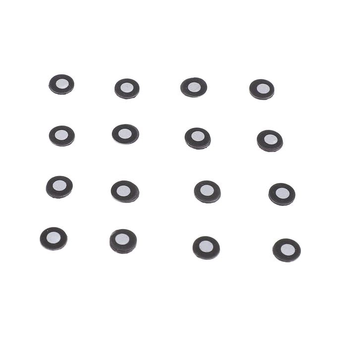 150 stuks 3D-scanmarkeringen Magnetische scanpositiedoelen Hoogreflecterende referentiepunttracking black