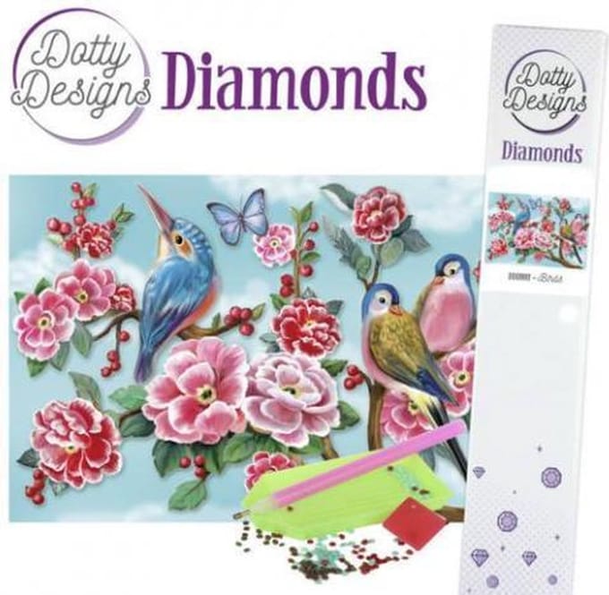 Dotty Designs Diamonds - Birds
