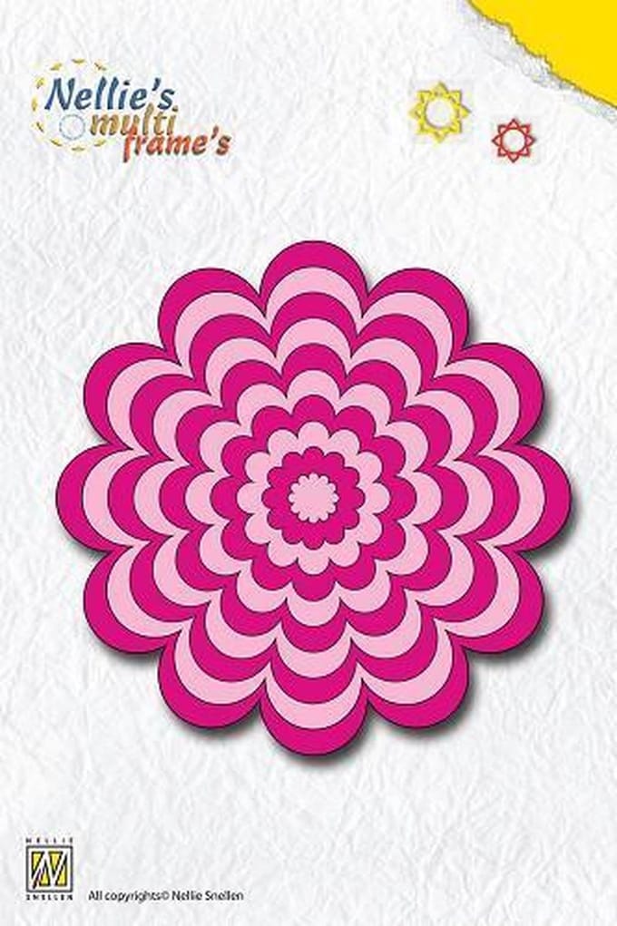 Multi Frame Dies flower-3