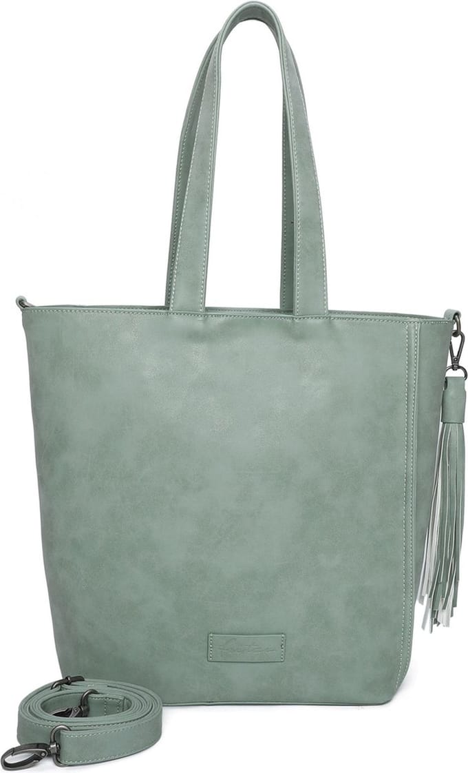 Fritzi aus Preußen Schoudertas Vintage Fritzi34 Shopper Lime Groene