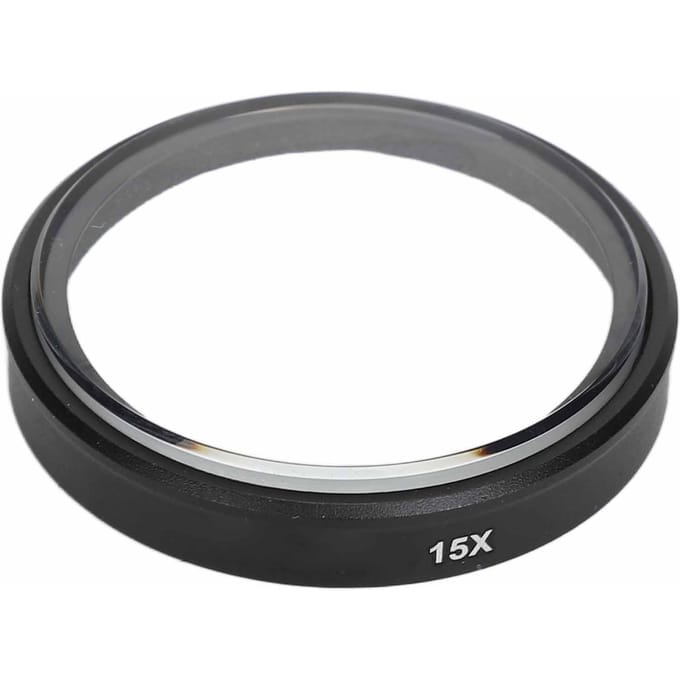 Close-up Macro Filter 15x Vergroting HD Coating Optisch Dun Frame Anti-olie Actiecamera Accessoire voor Action 3 4 gray