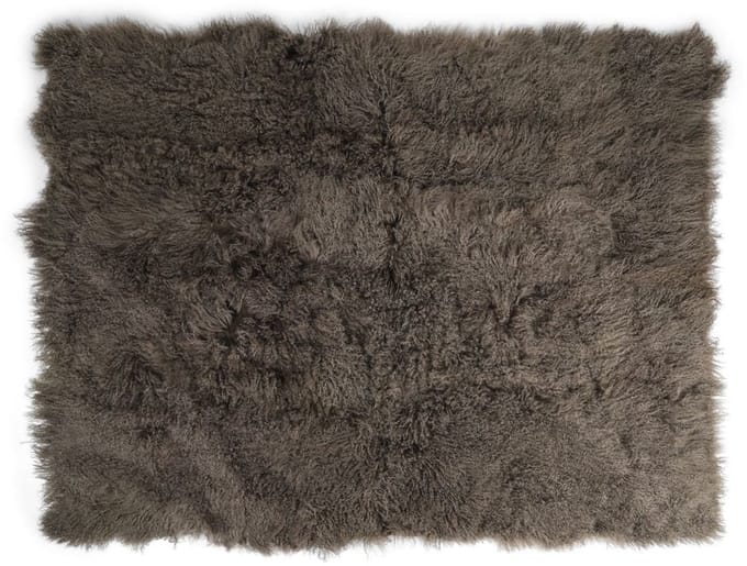 Sheepskin House - Plaid van Curly Schapenvacht - 140x180 cm