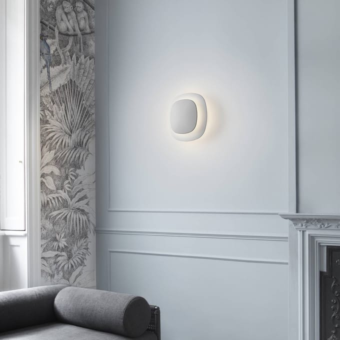 Luceplan Luthien LED wandlamp fase cut wit 827