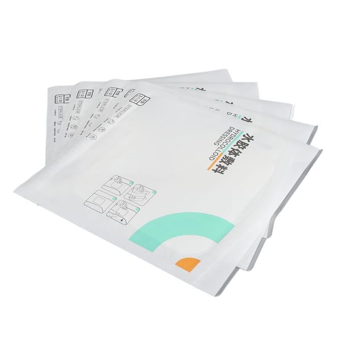 5 STuks Hydrocolloïd Gel Verband Transparant Waterdicht Hydrocolloïd Wondverband white